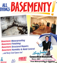 All Things Basementy Connecticut Ad