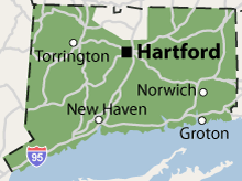 Our Connecticut Service Area